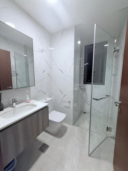 Lattice One, 1 Seraya Crescent, Ang Mo Kio / Bishan / Thomson, 3 Bedrooms, 872 sqft, Condominium For Rent, by Anthea Yeo 杨丽娇, 500273807 - Bathroom - PropertyGuru.com.sg