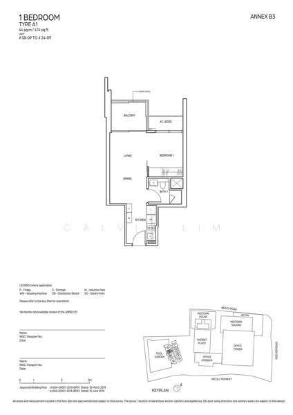 Midtown Bay, 120 Beach Road, Beach Road / Bugis / Rochor, 1 Bedroom, 409 sqft, Condominium For Sale, by Calvin Lim, 500273821 - PropertyGuru.com.sg