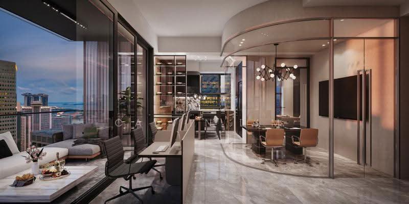 Midtown Bay, 120 Beach Road, Beach Road / Bugis / Rochor, 1 Bedroom, 409 sqft, Condominium For Sale, by Calvin Lim, 500273821 - Balcony - PropertyGuru.com.sg