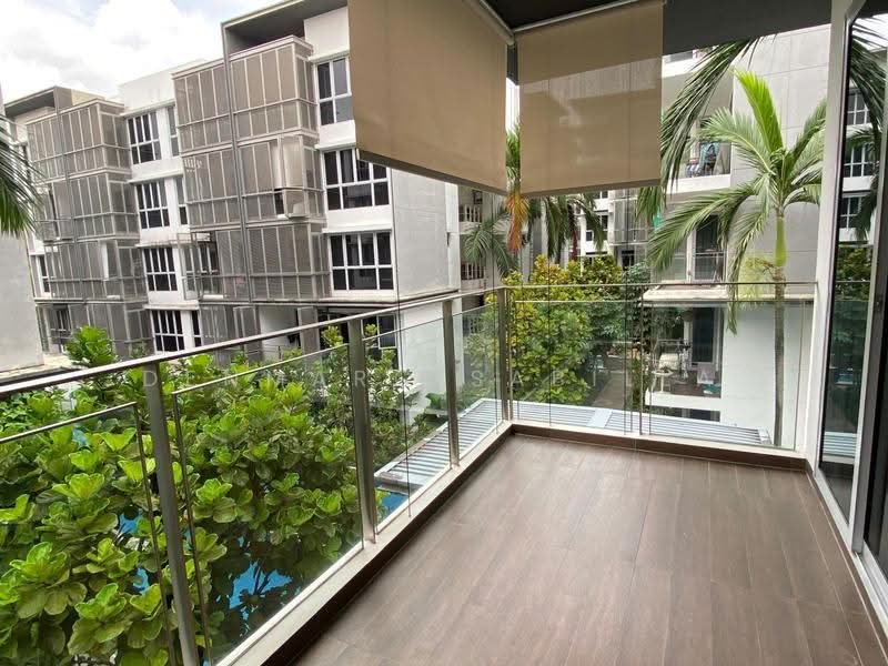 Euhabitat, 332 Jalan Eunos, Eunos / Geylang / Paya Lebar, 1 Bedroom, 560 sqft, Condominium For Rent, by Denmarc Sabilla, 500273856 - Balcony - PropertyGuru.com.sg