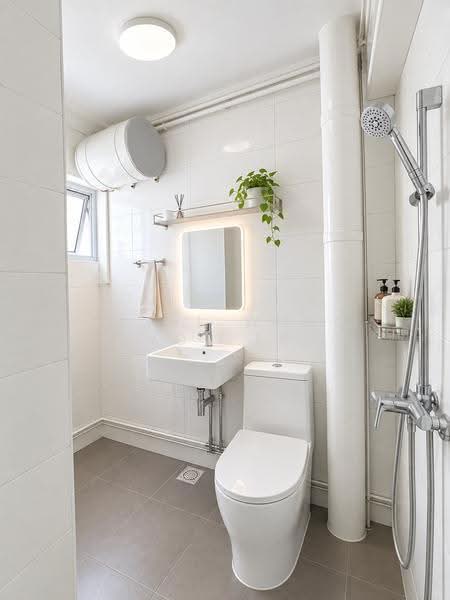 421 Serangoon Central, 421 Serangoon Central, Hougang / Punggol / Sengkang, 4 Bedrooms, 1,216 sqft, HDB Flat For Sale, by Hazel Wong You Er, 500273902 - Bathroom - PropertyGuru.com.sg
