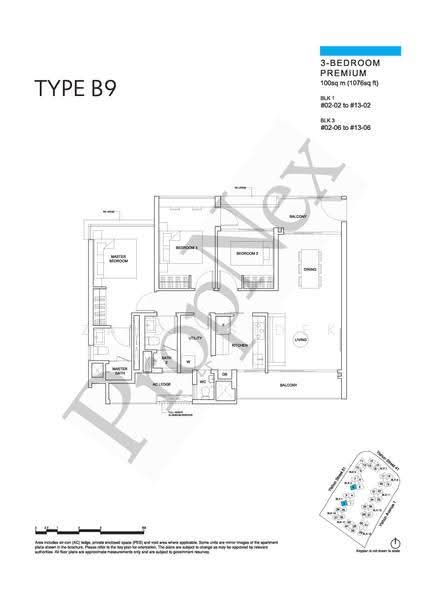 The Criterion, 7 Yishun Street 51, Sembawang / Yishun, 3 Bedrooms, 1,076 sqft, Condominium For Sale, by Zaida Sidek, 500273917 - PropertyGuru.com.sg
