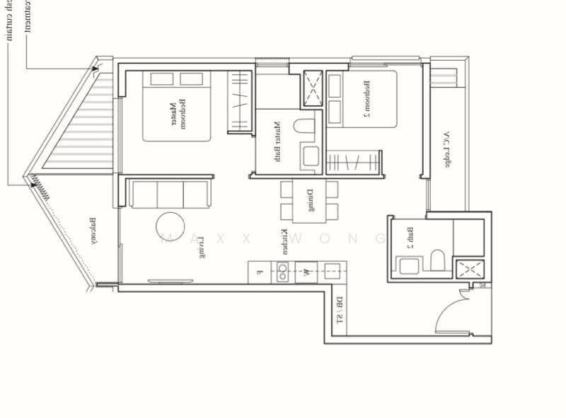The Reef at King's Dock, 6 Harbourfront Avenue, Harbourfront / Telok Blangah, 2 Bedrooms, 721 sqft, Condominium For Sale, by Maxx Wong, 500273924 - PropertyGuru.com.sg
