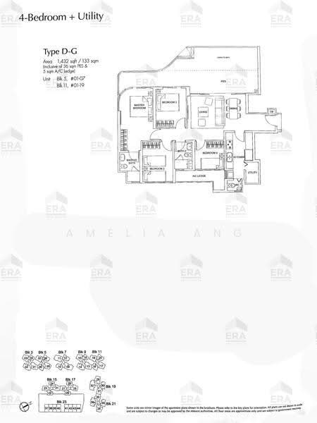 Arc at Tampines, Tampines Avenue 8, Pasir Ris / Tampines, 4 Bedrooms, 1,432 sqft, Condominium For Sale, by Amelia Ang, 500273928 - PropertyGuru.com.sg