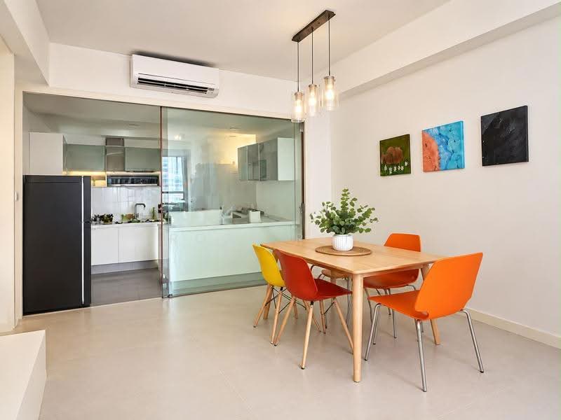 One Amber, East Coast / Marine Parade, 3 Bedrooms, 1,227 sqft, Condominium For Rent, by Roza Reis, 500273935 - Dining Area - PropertyGuru.com.sg