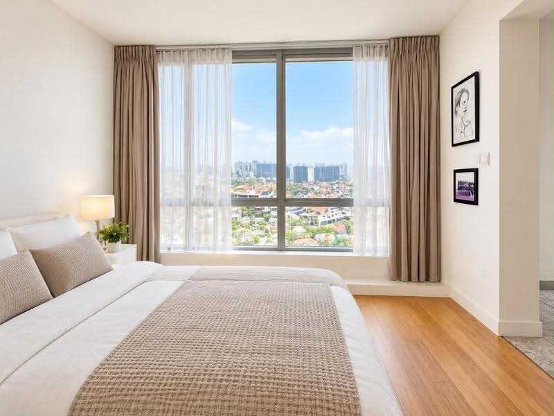 One Amber, East Coast / Marine Parade, 3 Bedrooms, 1,227 sqft, Condominium For Rent, by Roza Reis, 500273935 - Bedroom - PropertyGuru.com.sg