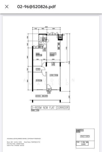 826 Tampines Street 81, 826 Tampines Street 81, Pasir Ris / Tampines, 2 Bedrooms, 700 sqft, HDB Flat For Sale, by Aizuddin Maulud, 500273944 - PropertyGuru.com.sg
