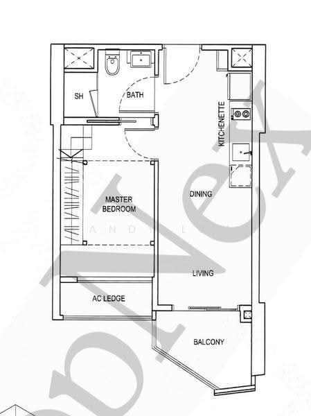 City Gate, 371 Beach Road, Beach Road / Bugis / Rochor, 1 Bedroom, 452 sqft, Apartment For Sale, by Landy Low, 500273964 - PropertyGuru.com.sg