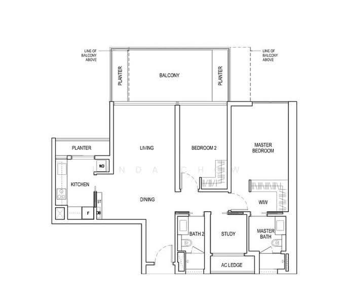 Boulevard 88, 86 Orchard Boulevard, Tanglin / Holland / Bukit Timah, 3 Bedrooms, 1,313 sqft, Condominium For Rent, by Linda Chow, 500273985 - PropertyGuru.com.sg