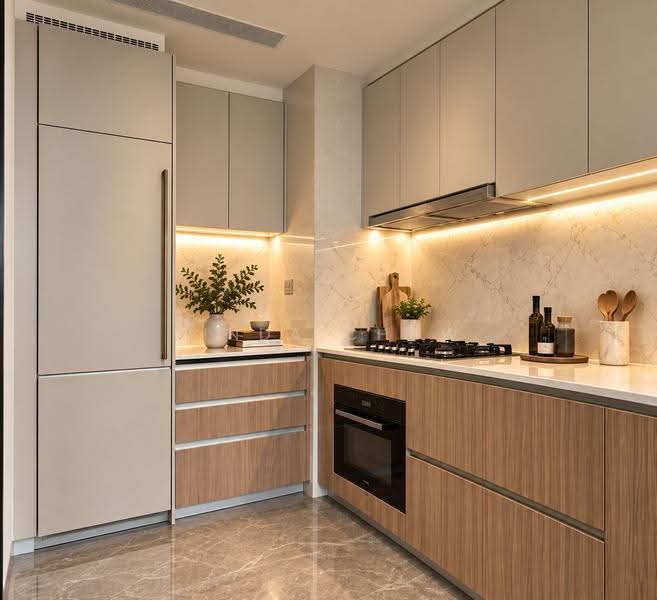 Boulevard 88, 86 Orchard Boulevard, Tanglin / Holland / Bukit Timah, 3 Bedrooms, 1,313 sqft, Condominium For Rent, by Linda Chow, 500273985 - Kitchen - PropertyGuru.com.sg