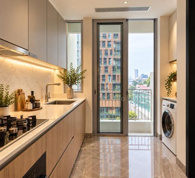 Boulevard 88, 86 Orchard Boulevard, Tanglin / Holland / Bukit Timah, 3 Bedrooms, 1,313 sqft, Condominium For Rent, by Linda Chow, 500273985 - Kitchen - PropertyGuru.com.sg
