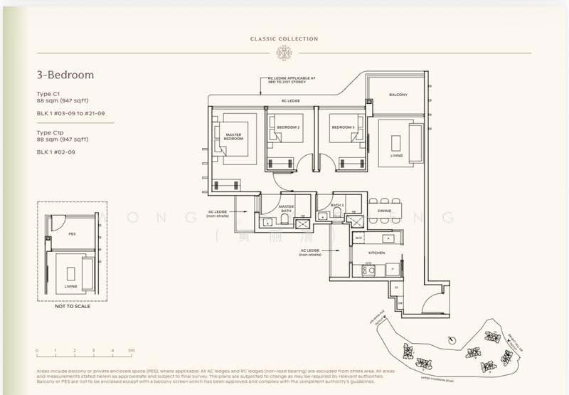 Thomson Reserve, Bright Hill Drive, Ang Mo Kio / Bishan / Thomson, 3 Bedrooms, 947 sqft, Condominium For Sale, by Wong Lay Cheng (黄丽清), 500273990 - PropertyGuru.com.sg
