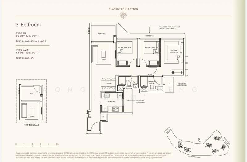 Thomson Reserve, Bright Hill Drive, Ang Mo Kio / Bishan / Thomson, 3 Bedrooms, 947 sqft, Condominium For Sale, by Wong Lay Cheng (黄丽清), 500273990 - PropertyGuru.com.sg