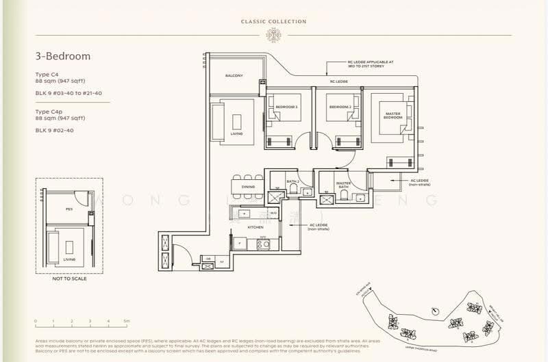 Thomson Reserve, Bright Hill Drive, Ang Mo Kio / Bishan / Thomson, 3 Bedrooms, 947 sqft, Condominium For Sale, by Wong Lay Cheng (黄丽清), 500273990 - PropertyGuru.com.sg