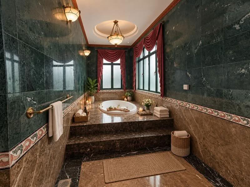 Cheap! Freehold, Subdivisible D15 European-Style Hilltop Detached Gem, East Coast / Marine Parade, 6 Bedrooms, 5,500 sqft, Detached House For Sale, by Charmaine Soh, 500274016 - Master Bathroom - PropertyGuru.com.sg