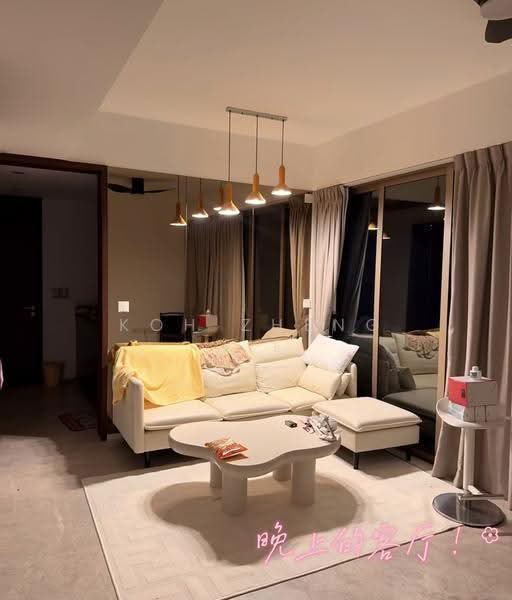 One Draycott, 1 Draycott Park, Tanglin / Holland / Bukit Timah, 2 Bedrooms, 797 sqft, Condominium For Rent, by Koh Zheng Jie, 500274037 - Living Room 客厅 - PropertyGuru.com.sg