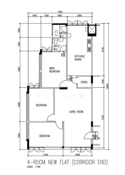 512 Ang Mo Kio Avenue 8, 512 Ang Mo Kio Avenue 8, Ang Mo Kio / Bishan / Thomson, 3 Bedrooms, 1,001 sqft, HDB Flat For Sale, by Kit Low, 500274052 - PropertyGuru.com.sg
