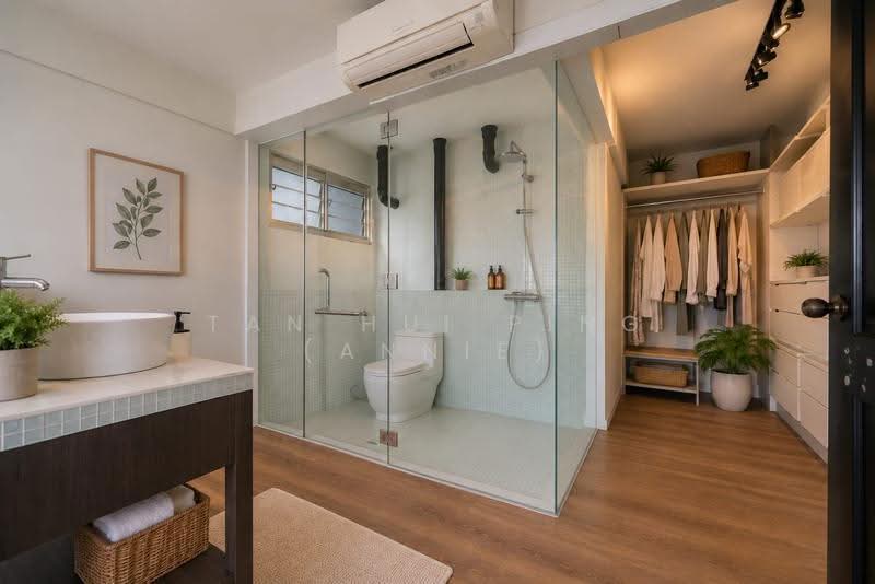 431 Ang Mo Kio Avenue 10, 431 Ang Mo Kio Avenue 10, Ang Mo Kio / Bishan / Thomson, 3 Bedrooms, 1,281 sqft, HDB Flat For Sale, by Tan Hui Ping (Annie), 500274079 - Bathroom - PropertyGuru.com.sg