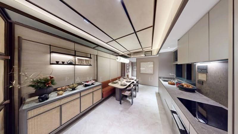 The Robertson Opus, 11 Unity Street, Orchard / River Valley, 3 Bedrooms, 990 sqft, Condominium For Sale, by Pamela Lua, 500274089 - Kitchen - PropertyGuru.com.sg
