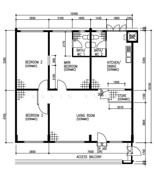 727 Jurong West Avenue 5, 727 Jurong West Avenue 5, Boon Lay / Jurong / Tuas, 3 Bedrooms, 1,119 sqft, HDB Flat For Sale, by Kavin Kuah, 500274140 - PropertyGuru.com.sg