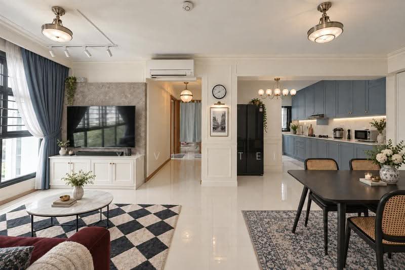 413B Northshore Drive, 413B Northshore Drive, Hougang / Punggol / Sengkang, 3 Bedrooms, 1,012 sqft, HDB Flat For Sale, by XAVIER TEI, 500274142 - Living Room (AI) - PropertyGuru.com.sg