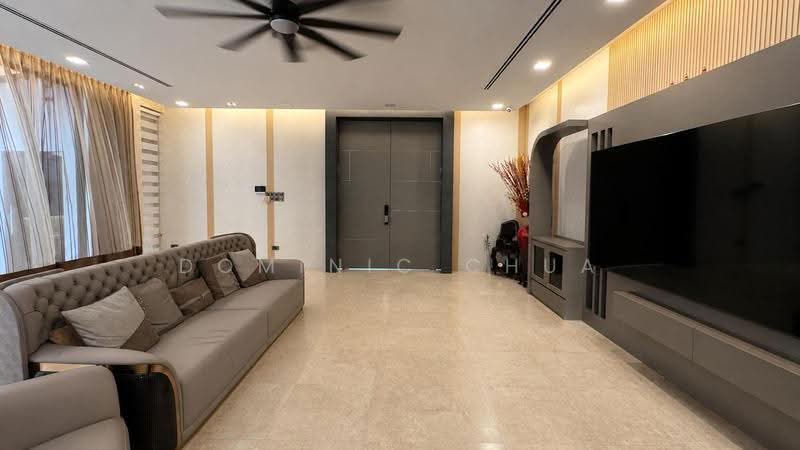 LANDED7772@Renovated Semi D @hillview eatate, Dairy Farm, Chu Lin, chu yen, 98777772, Dairy Farm / Bukit Panjang / Choa Chu Kang, 6 Bedrooms, 4,800 sqft, Semi-Detached House For Sale, by Dominic Chua, 500274144 - Living Room - PropertyGuru.com.sg