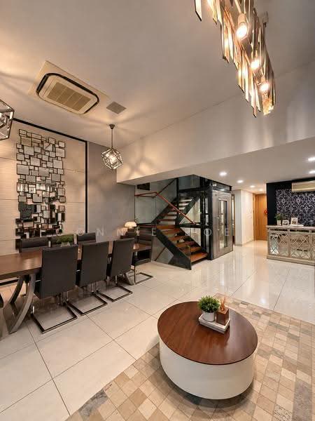 Avant Parc, Wak Hassan Place, Sembawang / Yishun, 5 Bedrooms, 4,467 sqft, Terraced House For Sale, by Connie Boey, 500274157 - Living/ Dining Room - PropertyGuru.com.sg