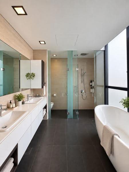 Avant Parc, Wak Hassan Place, Sembawang / Yishun, 5 Bedrooms, 4,467 sqft, Terraced House For Sale, by Connie Boey, 500274157 - Master Bathroom - PropertyGuru.com.sg