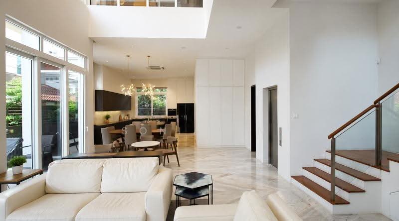 Luxury Semi D 3.5 storey Rebuilt with Pool and Lift in Siglap. 1km to Tao Nan, East Coast Road, Marine Parade Road, Jalan Buloh Perindu, East Coast / Marine Parade, 7 Bedrooms, 7,500 sqft, Semi-Detached House For Sale, by Sonia Lin, 500274167 - Living Room - PropertyGuru.com.sg