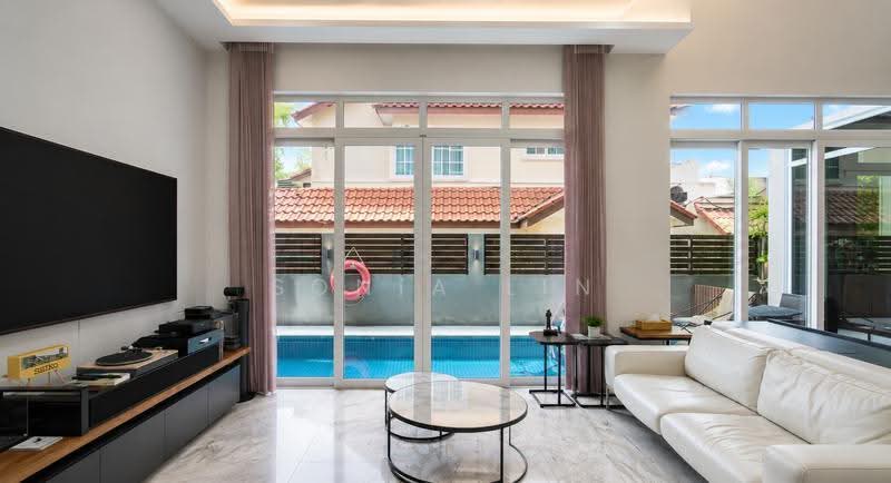 Luxury Semi D 3.5 storey Rebuilt with Pool and Lift in Siglap. 1km to Tao Nan, East Coast Road, Marine Parade Road, Jalan Buloh Perindu, East Coast / Marine Parade, 7 Bedrooms, 7,500 sqft, Semi-Detached House For Sale, by Sonia Lin, 500274167 - Living Room - PropertyGuru.com.sg