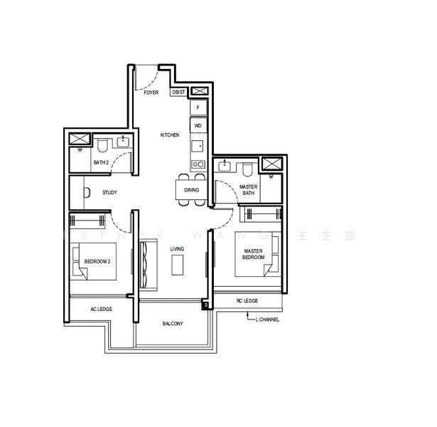 Grand Dunman, 16 Dunman Road, East Coast / Marine Parade, 2 Bedrooms, 775 sqft, Condominium For Rent, by Esther Wang 王芝茵, 500274195 - PropertyGuru.com.sg
