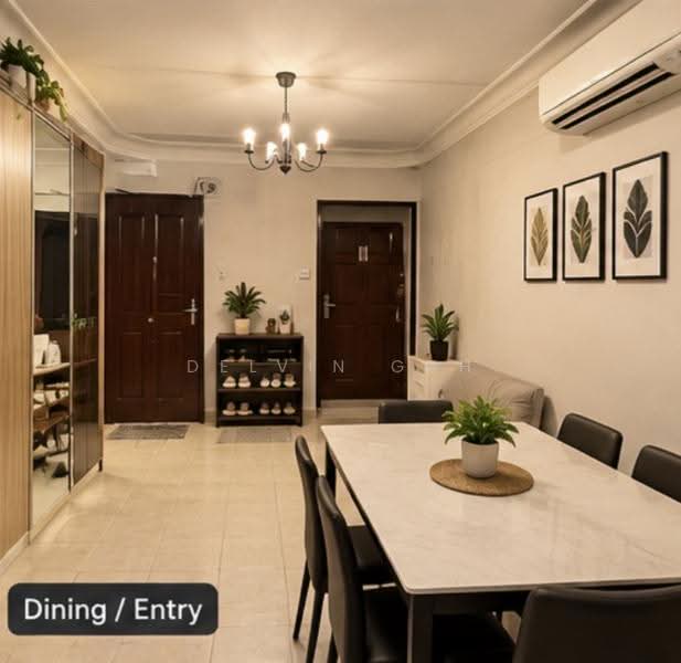 186C Rivervale Drive, 186C Rivervale Drive, Hougang / Punggol / Sengkang, 3 Bedrooms, 1,184 sqft, HDB Flat For Sale, by Delvin Goh, 500274203 - Dining Room - PropertyGuru.com.sg
