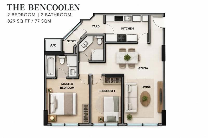 The Bencoolen, 180 Bencoolen Street, Beach Road / Bugis / Rochor, 2 Bedrooms, 829 sqft, Apartment For Sale, by Shannel Tan, 500274225 - PropertyGuru.com.sg