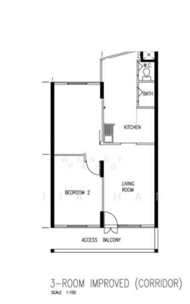116 Lorong 2 Toa Payoh, 116 Lorong 2 Toa Payoh, Balestier / Toa Payoh, 1 Bedroom, 645 sqft, HDB Flat For Rent, by Wendy Pang, 500274233 - PropertyGuru.com.sg