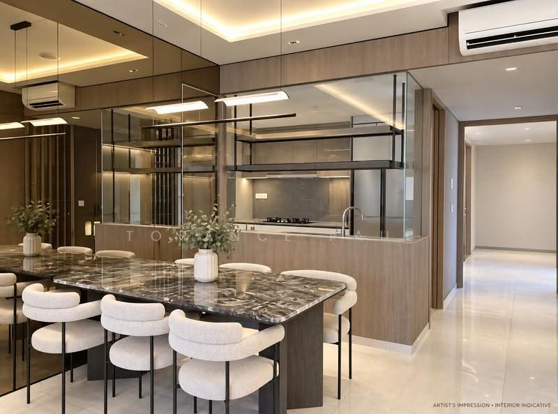 Lentor Hills Residences, 31 Lentor Hills Road, Mandai / Upper Thomson, 4 Bedrooms, 1,346 sqft, Apartment For Sale, by Torance Paul, 500274262 - Dining Room - PropertyGuru.com.sg
