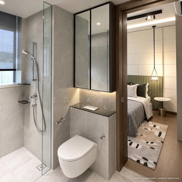 Lentor Hills Residences, 31 Lentor Hills Road, Mandai / Upper Thomson, 4 Bedrooms, 1,346 sqft, Apartment For Sale, by Torance Paul, 500274262 - Bathroom - PropertyGuru.com.sg