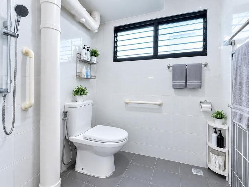 466 Jurong West Street 41, 466 Jurong West Street 41, Boon Lay / Jurong / Tuas, 3 Bedrooms, 990 sqft, HDB Flat For Sale, by Kevin Li, 500274293 - Bathroom - PropertyGuru.com.sg