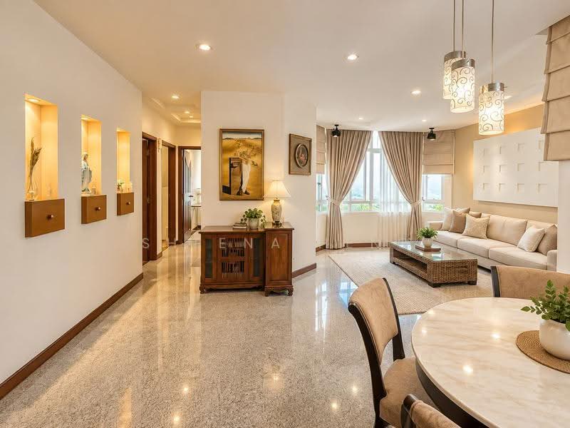 Maysprings, 2 Petir Road, Dairy Farm / Bukit Panjang / Choa Chu Kang, 3 Bedrooms, 1,270 sqft, Apartment For Sale, by Sheena Heng, 500274297 - Living Room - PropertyGuru.com.sg