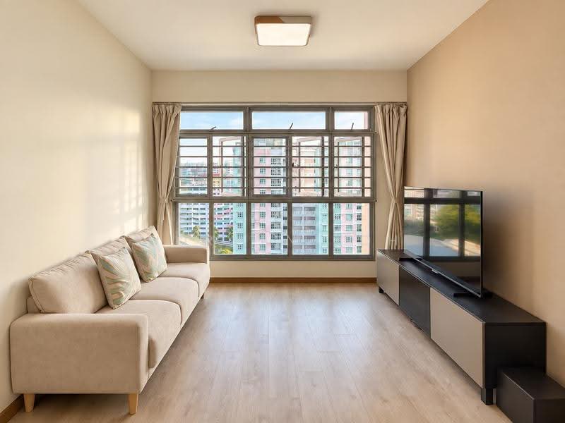 459 Segar Road, 459 Segar Road, Dairy Farm / Bukit Panjang / Choa Chu Kang, 3 Bedrooms, 1,001 sqft, HDB Flat For Sale, by Norman Koh, 500274316 - Living Room - PropertyGuru.com.sg