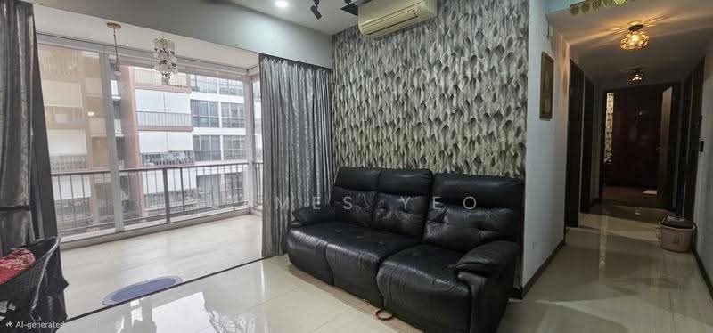 Bellewoods, 118 Woodlands Avenue 5, Admiralty / Woodlands, 4 Bedrooms, 1,184 sqft, Condominium For Sale, by James Yeo, 500274347 - Living Room - PropertyGuru.com.sg