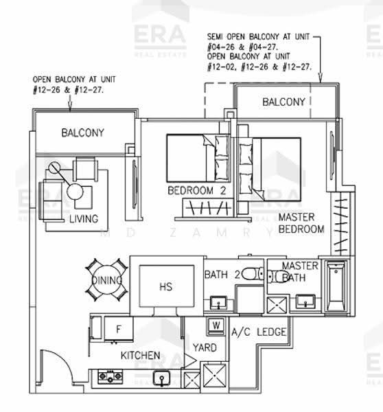 The Canopy, 71 Yishun Avenue 11, Sembawang / Yishun, 2 Bedrooms, 872 sqft, Condominium For Sale, by Md Zamry, 500274366 - PropertyGuru.com.sg