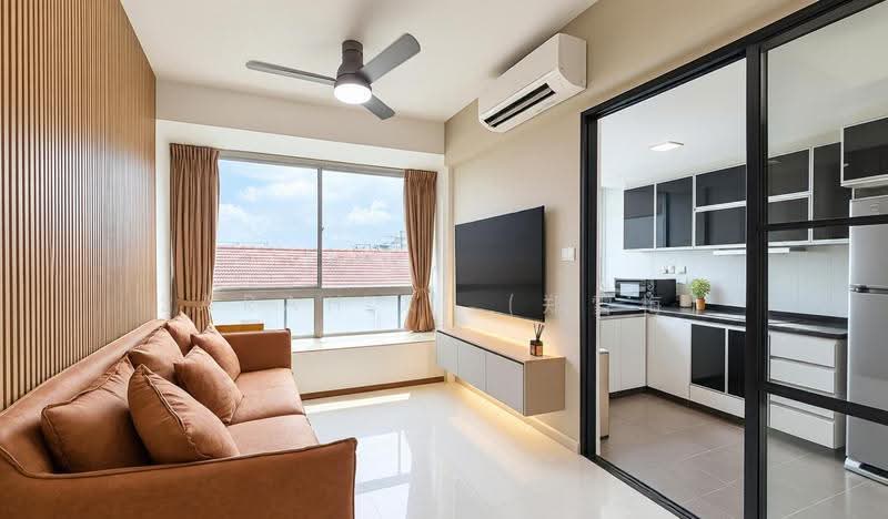 Ivory, 15 Ceylon Lane, East Coast / Marine Parade, 2 Bedrooms, 1,238 sqft, Apartment For Sale, by Sarah X. (郑雪梅), 500274382 - Living Room - PropertyGuru.com.sg