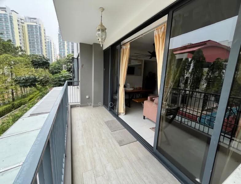 Waterbay, 45B Edgefield Plains, Hougang / Punggol / Sengkang, 3 Bedrooms, 1,130 sqft, Condominium For Sale, by Jayson Yap, 500274429 - Balcony (AI impression) - PropertyGuru.com.sg