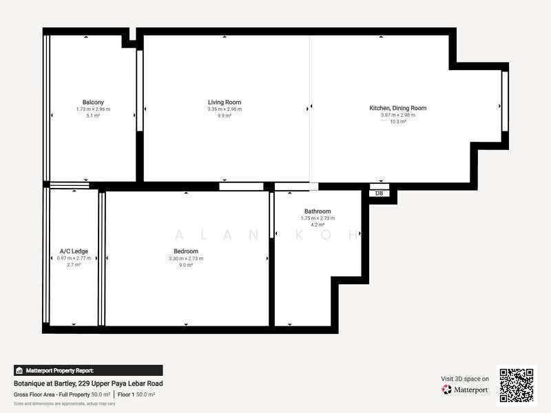 Botanique at Bartley, Upper Paya Lebar Road, Hougang / Punggol / Sengkang, 1 Bedroom, 495 sqft, Condominium For Sale, by Alan Koh, 500274486 - PropertyGuru.com.sg