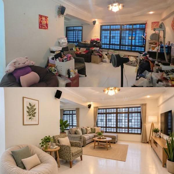 14 Lorong 7 Toa Payoh, 14 Lorong 7 Toa Payoh, Balestier / Toa Payoh, 3 Bedrooms, 1,119 sqft, HDB Flat For Sale, by Diana Yow, 500274495 - Living Room - PropertyGuru.com.sg
