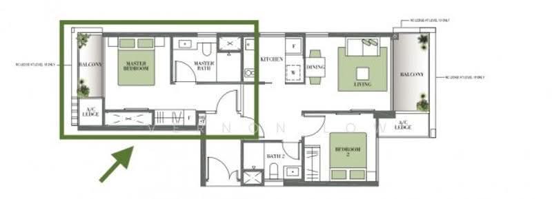 Botanique at Bartley, 221 Upper Paya Lebar Road, Hougang / Punggol / Sengkang, Studio, 300 sqft, Condominium For Rent, by Vernon Low, 500274512 - PropertyGuru.com.sg