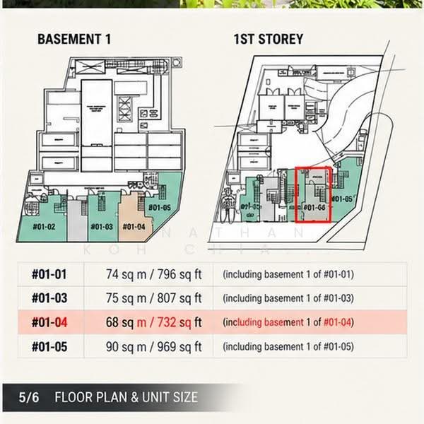 Ascent @ 456, 456 Balestier Road, Balestier / Toa Payoh, 732 sqft, Food & Beverage For Rent, by Jonathan Koh Chiang Liang, 500274552 - Basement - CommercialGuru.com.sg