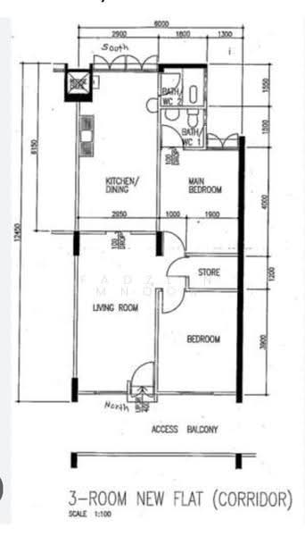 429 Clementi Avenue 3, 429 Clementi Avenue 3, Buona Vista / West Coast / Clementi New Town, 2 Bedrooms, 732 sqft, HDB Flat For Sale, by Fadzlin MNoor, 500274575 - PropertyGuru.com.sg