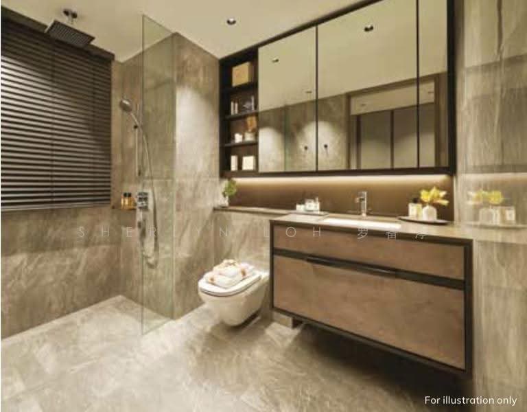 The Myst, 800 Upper Bukit Timah Road, Dairy Farm / Bukit Panjang / Choa Chu Kang, 3 Bedrooms, 850 sqft, Condominium For Sale, by Sherlyn Loh 罗备渟, 500274595 - Bathroom - PropertyGuru.com.sg