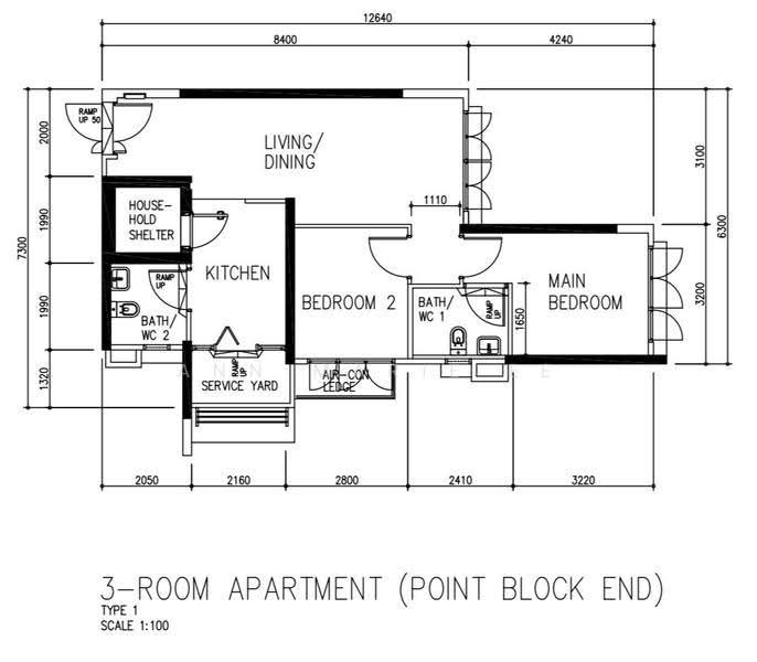 450A Sengkang West Way, 450A Sengkang West Way, Seletar / Yio Chu Kang, 2 Bedrooms, 721 sqft, HDB Flat For Rent, by Ann Marie Ee, 500274607 - PropertyGuru.com.sg